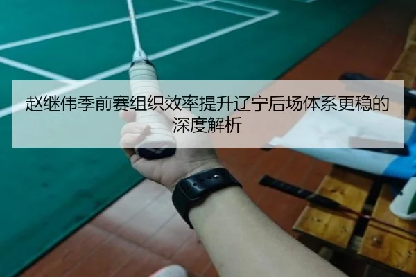 赵继伟季前赛组织效率提升辽宁后场体系更稳的深度解析